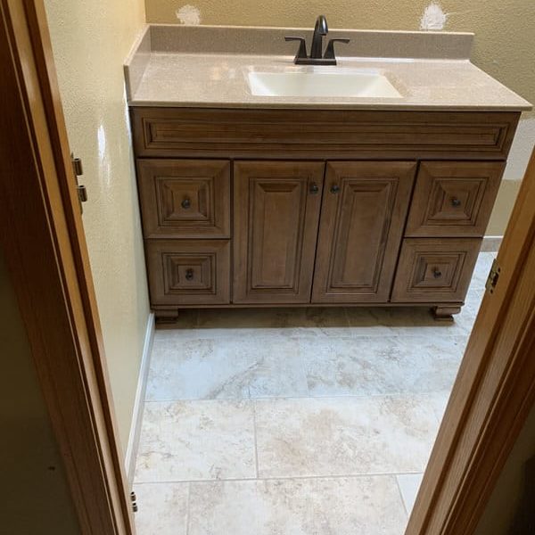 Bathroom Floor Tile in Northern Colorado